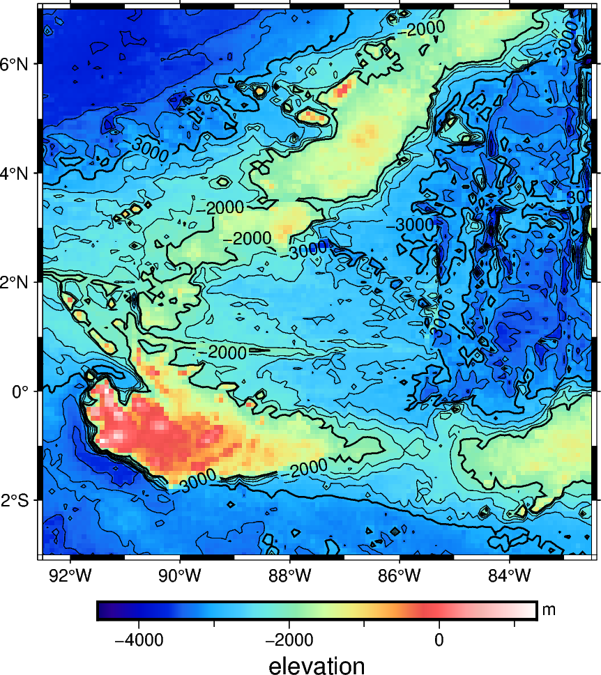 contour map